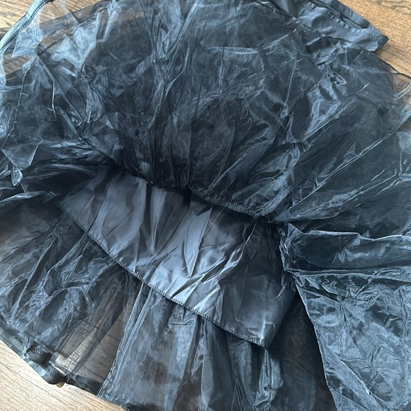 GRACE KARIN Black 50s Petticoat Skirt Dress Crinoline Tutu Underskirts for Women - Picture 6 of 8